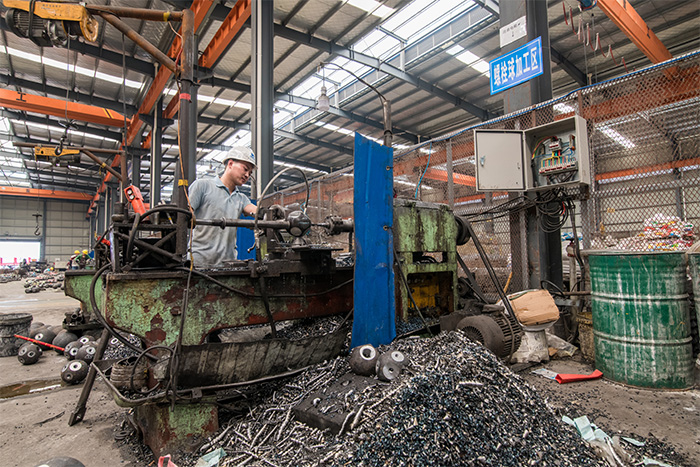 瑞金网架配件车间